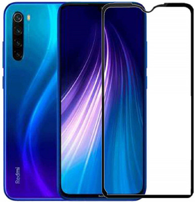 HQ Protection Edge To Edge Tempered Glass for Redmi Note 8 | 11D Anti Scratch 9H Hardness Cover Friendly Anti Shatter Proof Full Edge(Pack of 1)