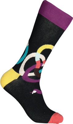 Simple Habits Unisex Color Block Calf Length