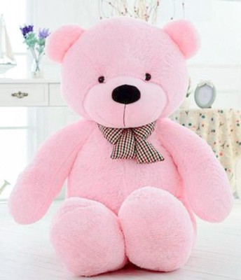 RSS very Soft Toys Extra Large Very Soft Lovable/Huggable Teddy Bear for Girlfriend/Birthday Gift/Boy/Girl cream 4 feet (121 cm)  - 121 cm(Pink)