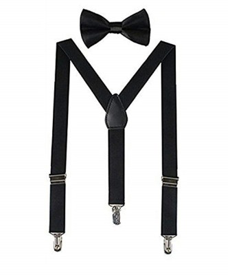 Axtitude Y- Back Suspenders for Men(Black)