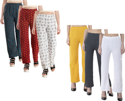 Indistar Regular Fit Women Multicolor Trousers