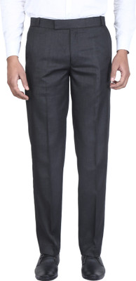 Kanu Fashion Regular Fit Men Grey Trousers