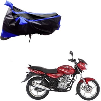 Flipkart SmartBuy Waterproof Two Wheeler Cover for Bajaj(Discover 125 DTS-i, Blue, Black)