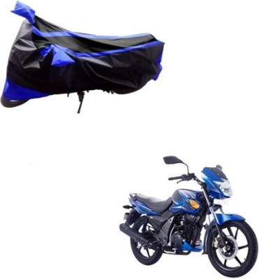 Flipkart SmartBuy Waterproof Two Wheeler Cover for TVS(Flame SR125, Blue, Black)