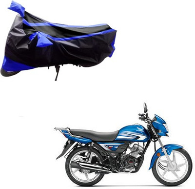 MISSION COLLECTION Two Wheeler Cover for Hero(CD 110 Dream, Blue)