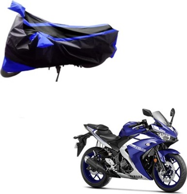 Flipkart SmartBuy Waterproof Two Wheeler Cover for Yamaha(YZF R1, Blue, Black)