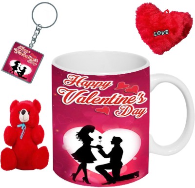 AMKK Mug, Soft Toy, Cushion, Keychain Gift Set