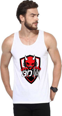 SK SMART COLLECTION Graphic Print Men Round Neck White T-Shirt