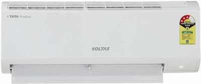 Voltas 1 Ton 3 Star Split AC - White(123 DZX/123 DZX(R32), Copper Condenser)