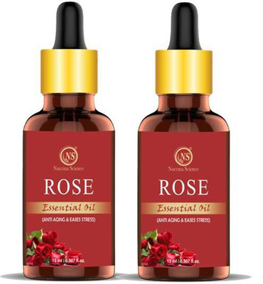 Nuerma Science Rose Essential Oil (For Aromatherphy & Massage) (Pack of 2)(30 ml)