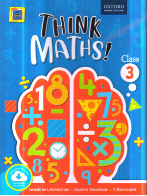 THINK MATHS! class -3(English, Paperback, JAYASHREE LAKHMANAN, JAYASHRI VASUDEVAN, K RAMESWARI)