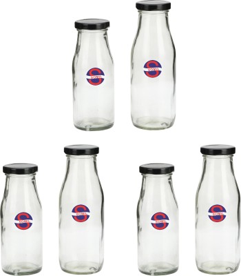 AFAST Glass Fridge Container  - 300 ml(Pack of 6, Clear)