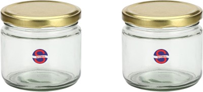 AFAST Glass Fridge Container  - 300 ml(Pack of 2, Clear)