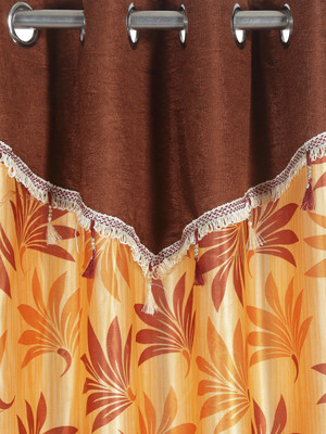 68% OFF on Cortina 150 cm (5 ft) Polyester Window Curtain Single Curtain(Floral, Orange) 68% OFF on Cortina 150 cm (5 ft) Polyester Window Curtain Single Curtain(Floral, Orange)