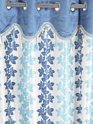 73% OFF on Cortina 270 cm (9 ft) Polyester Long Door Curtain Single Curtain(Floral, Blue) 73% OFF on Cortina 270 cm (9 ft) Polyester Long Door Curtain Single Curtain(Floral, Blue)