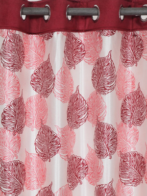 75% OFF on Cortina 270 cm (9 ft) Polyester Long Door Curtain Single Curtain(Floral, Maroon) 75% OFF on Cortina 270 cm (9 ft) Polyester Long Door Curtain Single Curtain(Floral, Maroon)