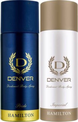 DENVER IMPERIAL & PRIDE COMBO Deodorant Spray  -  For Men(330 ml, Pack of 2)