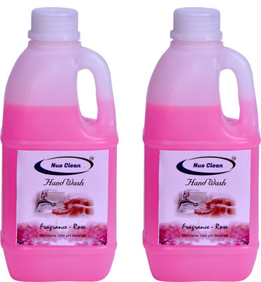 nuo clean Handwash Refill Combo Pack Hand Wash Bottle(2 x 1 L)