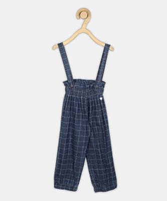 Pepe Jeans Checkered Girls Jumpsuit