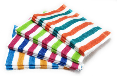 MPS Cotton Cool Soft Multicolor Cloth Napkins(12 Sheets)