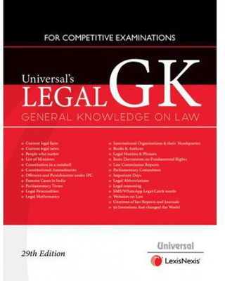 Legal GK (General Knowledge On Law) For Competitive Examinations(Paperback, Universal)