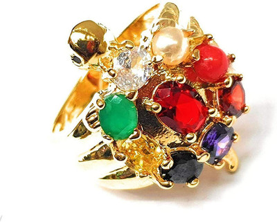 ALPHANOT Gold Plated tortoise ring unisex (premium) Brass Ring