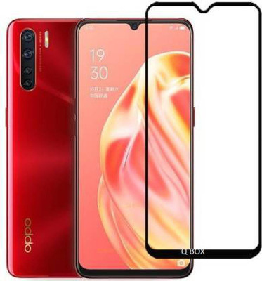NewSelect Edge To Edge Tempered Glass for Oppo A91(Pack of 1)