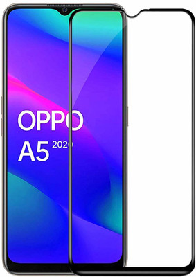 BRENZZ Edge To Edge Tempered Glass for OPPO A5 2020(Pack of 1)