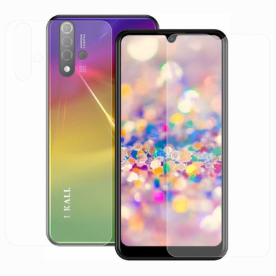 raxxy Front and Back Screen Guard for I Kall K700(Pack of 2)