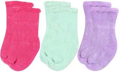 GOURAVSUMANA Baby Boys & Baby Girls Peds/Footie/No-Show(Pack of 3)