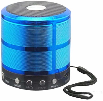 PERU MP_5954RM_S10 Speaker//887 Speaker//Pocket Speaker//Wireless Speaker 3 W Bluetooth Speaker(Blue, 4.2 Channel)