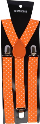 SunShopping Y- Back Suspenders for Men, Boys(Orange)