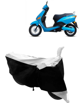 Shree ji traders Two Wheeler Cover for Hero(Electric Optima, White, Black)