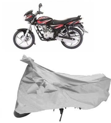 APNEK Two Wheeler Cover for Bajaj(Discover 125 DTS-i, Silver)