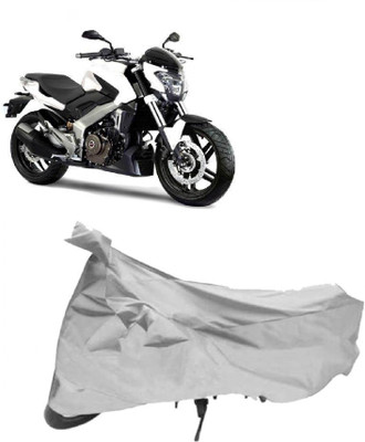 APNEK Two Wheeler Cover for Bajaj(Dominar, Silver)