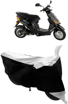 Shree ji traders Two Wheeler Cover for Hero(Electric Zippy, White, Black)