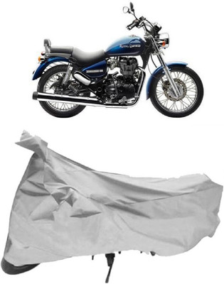APNEK Two Wheeler Cover for Royal Enfield(Enticer, Silver)