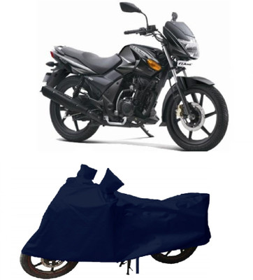 Elegance Two Wheeler Cover for TVS(Flame SR125, Blue)