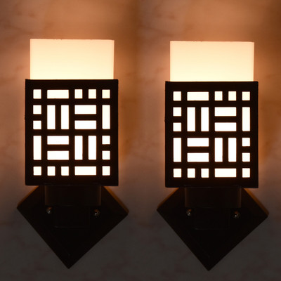 1st Time Uplight Wall Lamp Without Bulb(Pack of 2)