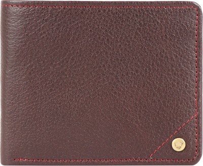 HIDESIGN Men Red Genuine Leather Wallet(2 Card Slots)