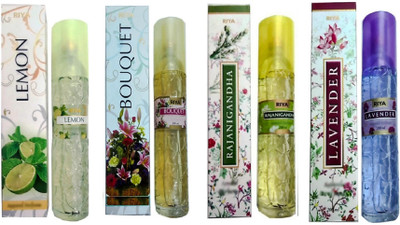 RIYA LEMON, BOUQUET, RAJNIGANDHA, LAVENDER Spray LEMON ,BOUQUET , RAJNIGANDHA , LAVENDER(4 x 175 ml)
