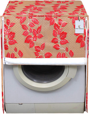 KUBER INDUSTRIES Front Loading Washing Machine  Cover(Width: 65 cm, Red)