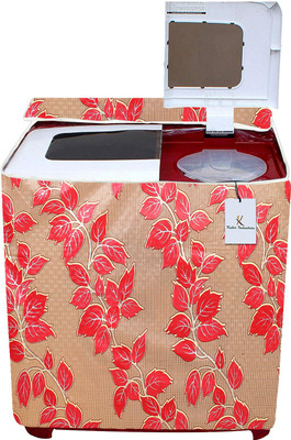 KUBER INDUSTRIES Semi-Automatic Washing Machine  Cover(Width: 82 cm, Red)