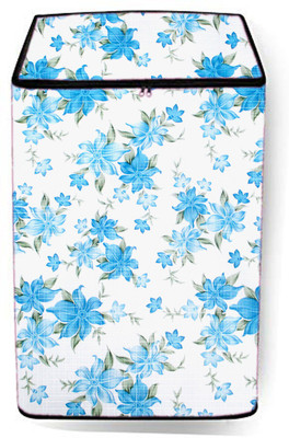 JM Homefurnishings Top Loading Washing Machine  Cover(Width: 53 cm, White, Multi)