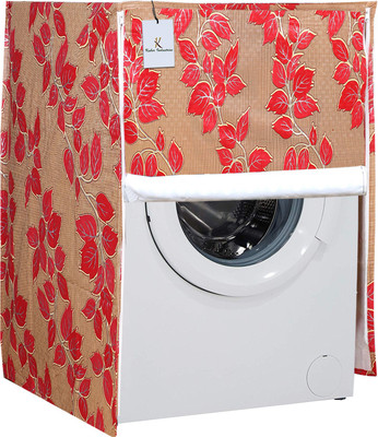 KUBER INDUSTRIES Front Loading Washing Machine  Cover(Width: 65 cm, Red)