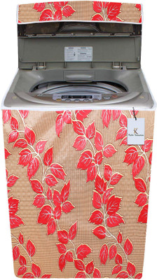 KUBER INDUSTRIES Top Loading Washing Machine  Cover(Width: 60 cm, Red)