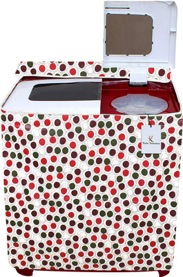 KUBER INDUSTRIES Semi-Automatic Washing Machine  Cover(Width: 82 cm, Brown)