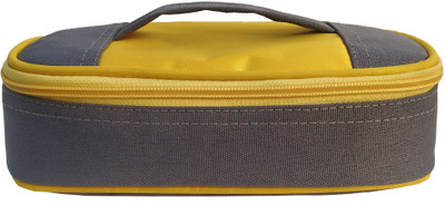 Aafeen Office Use Tiffin Bag for Man and Women Waterproof Lunch Bag(Grey, 1 L)