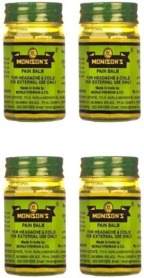 Monisons PAIN BALM 25G (PACK OF 04) Cream(4 x 6.25 g)