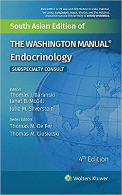 The Washington Manual Endocrinology Subspecialty Consult 4th Edition 2019 By Thomas J. Baranaski(English, Paperback, McGill)